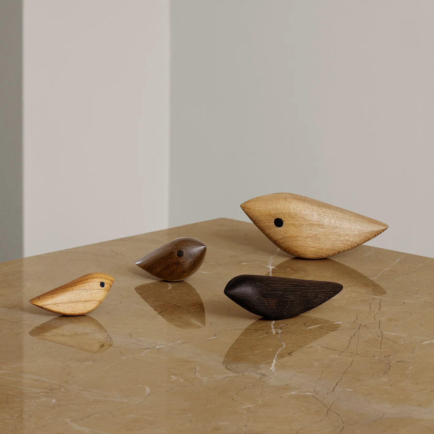 Décoration Twirling Bird XL, Bouleau Warm Nordic