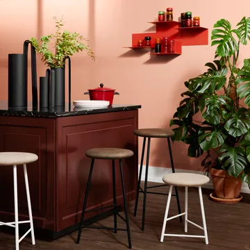 Étagère Repeat - rusty red, droit - Warm Nordic