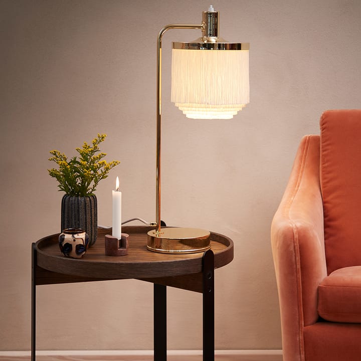 Lampe de table Fringe - pale pink - Warm Nordic
