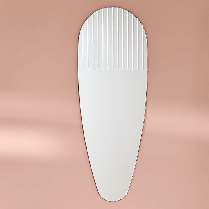 Miroir Masquerade Oval, Transparent Warm Nordic