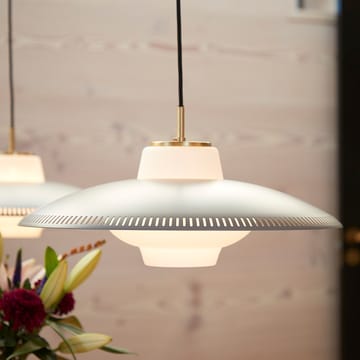 Suspension Opal Shade - black noir, opale sablée - Warm Nordic