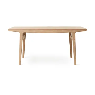Table à manger Evermore avec 2 rallonges de 45 cm chacune - Natural oak, 160 cm - Warm Nordic