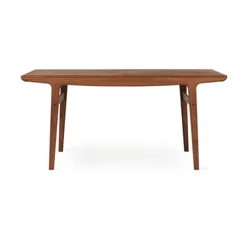 Table à manger Evermore avec 2 rallonges de 45 cm chacune - Teak oiled oak, 160 cm - Warm Nordic