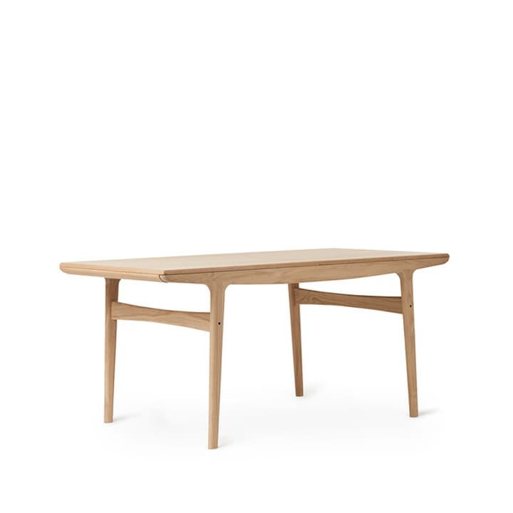 Table à manger Evermore - chêne huilé blanc, 160 cm - Warm Nordic