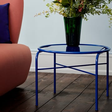 Table basse Secant Ø60 cm - Cobalt blue - Warm Nordic