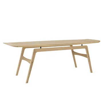 Table basse Surfboard 152x52 cm - Chêne - Warm Nordic
