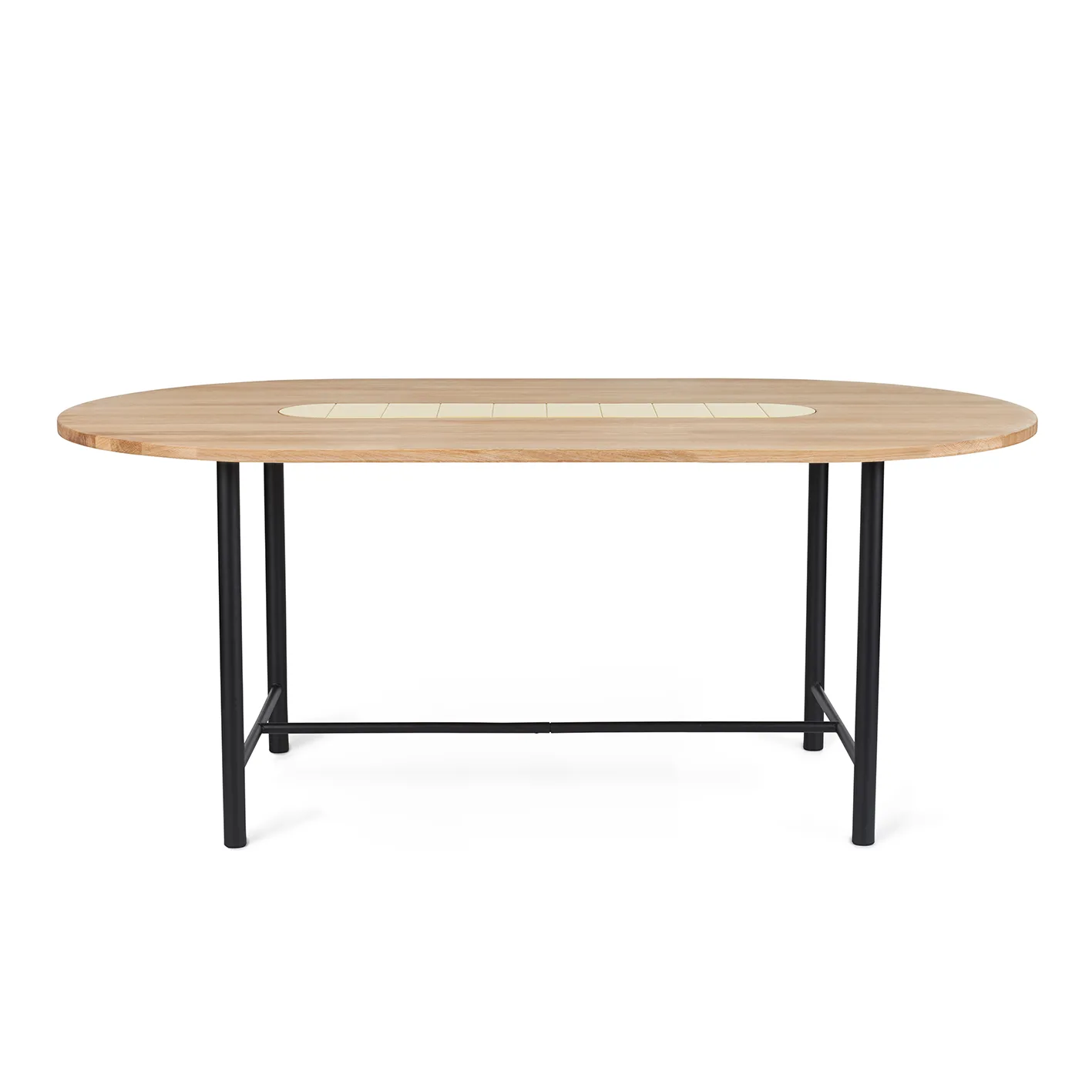 Table Be My Guest 180 cm, Chêne huilé blanc-jaune Warm Nordic