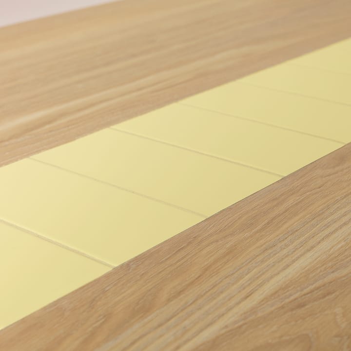 Table Be My Guest 220 cm, Chêne huilé blanc-jaune Warm Nordic