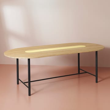 Table Be My Guest 220 cm - Chêne huilé blanc-jaune - Warm Nordic