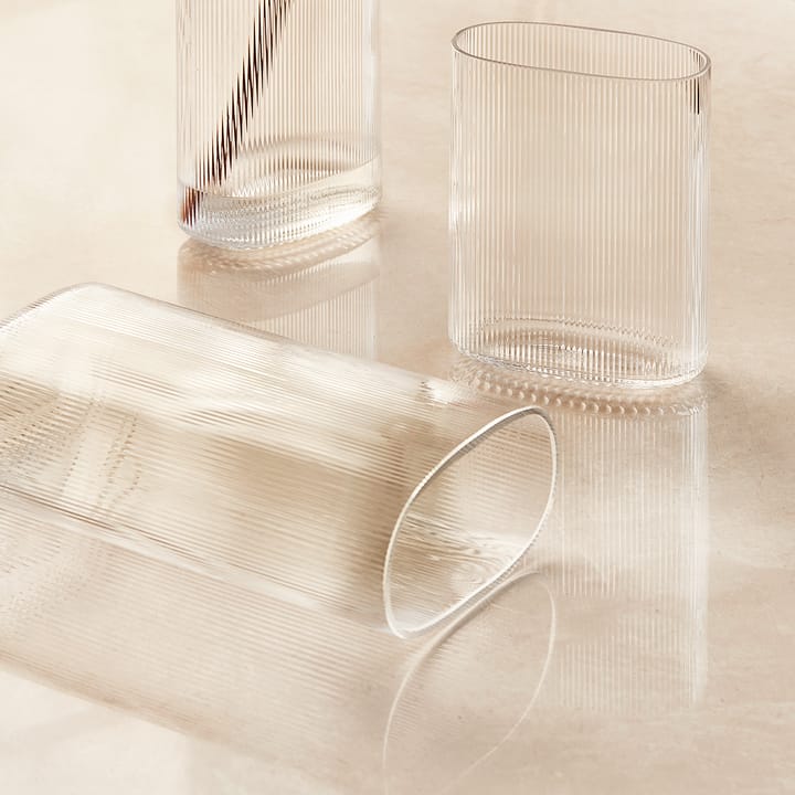 Vase Arctic L - Transparent - Warm Nordic