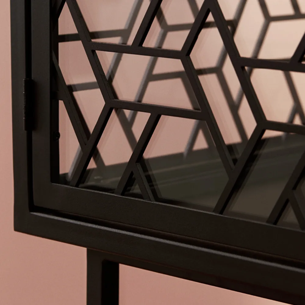 Vitrine Enigma, noir Warm Nordic