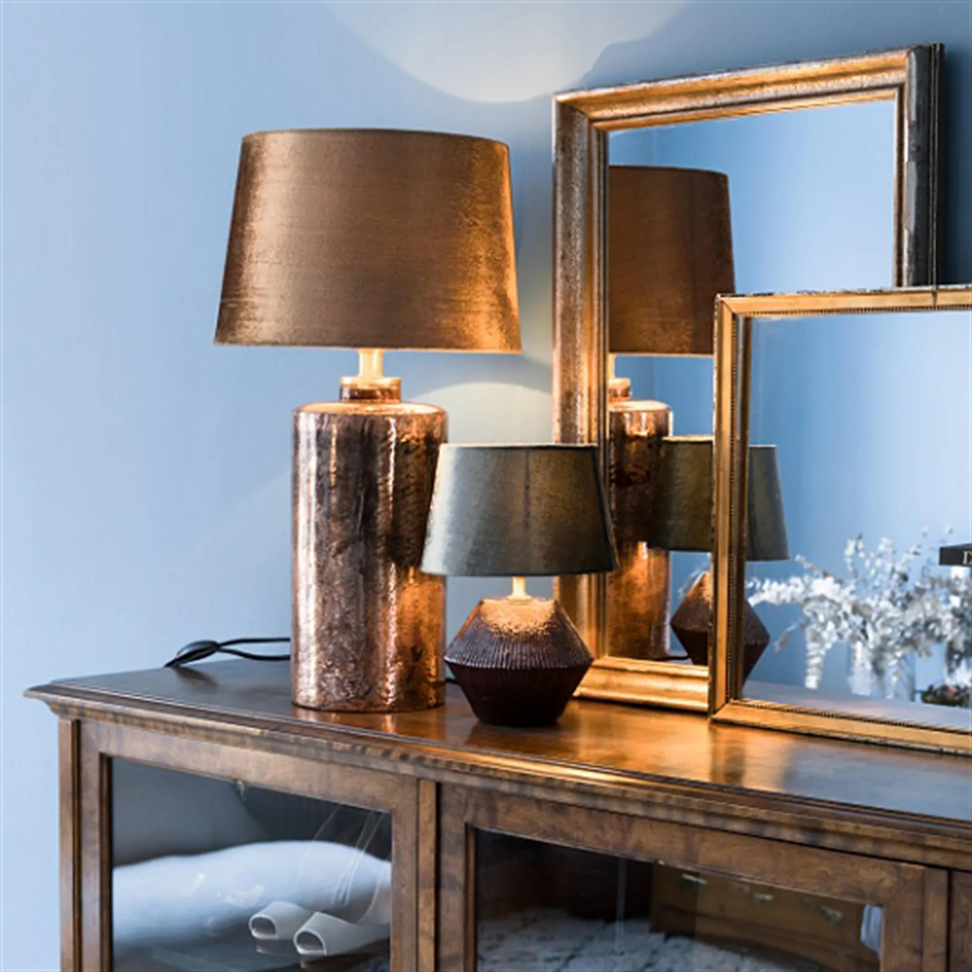 Abat-jour 20 cm Lola, sauge (vert) Watt & Veke