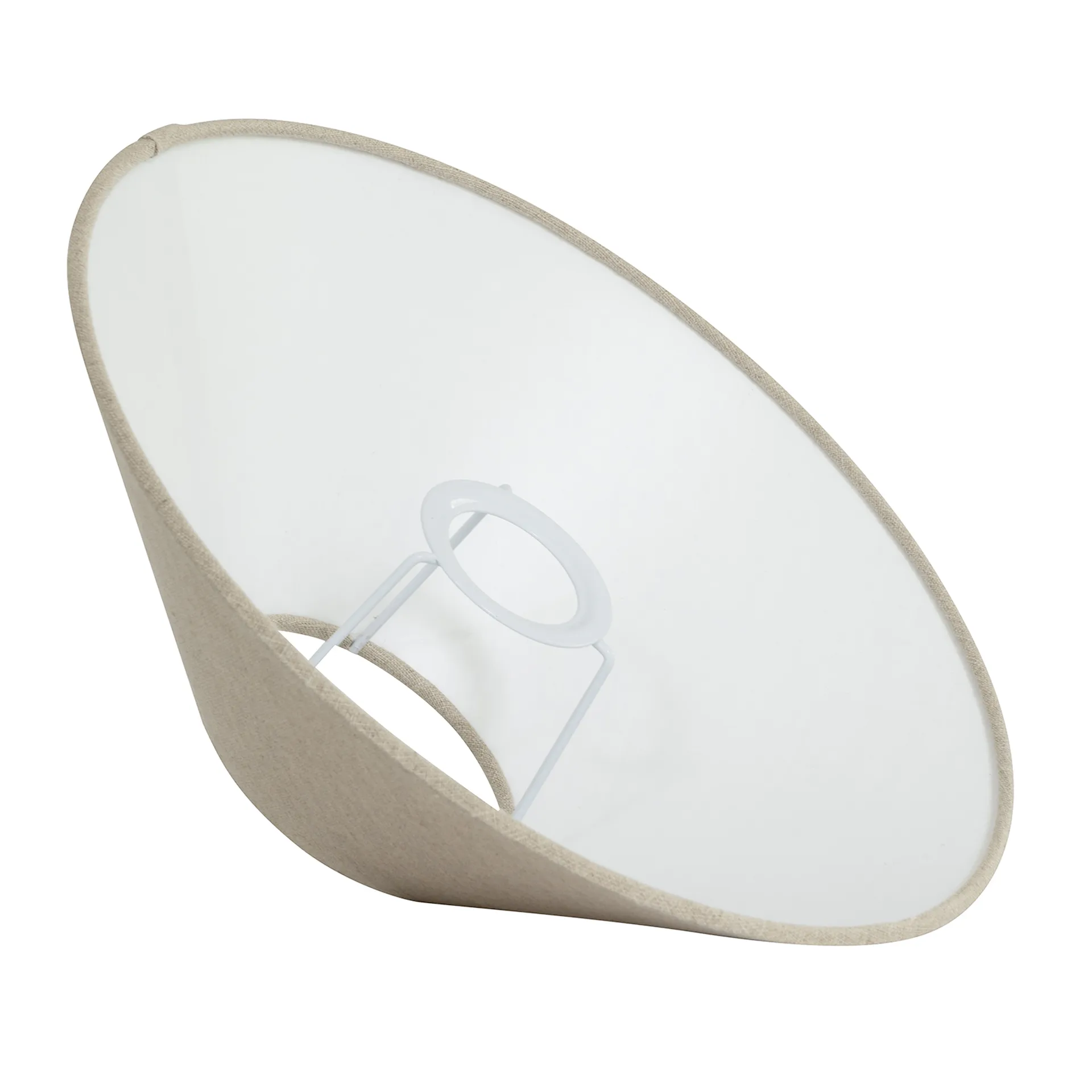 Abat-jour Basic flat Ø36 cm, Natural Watt & Veke