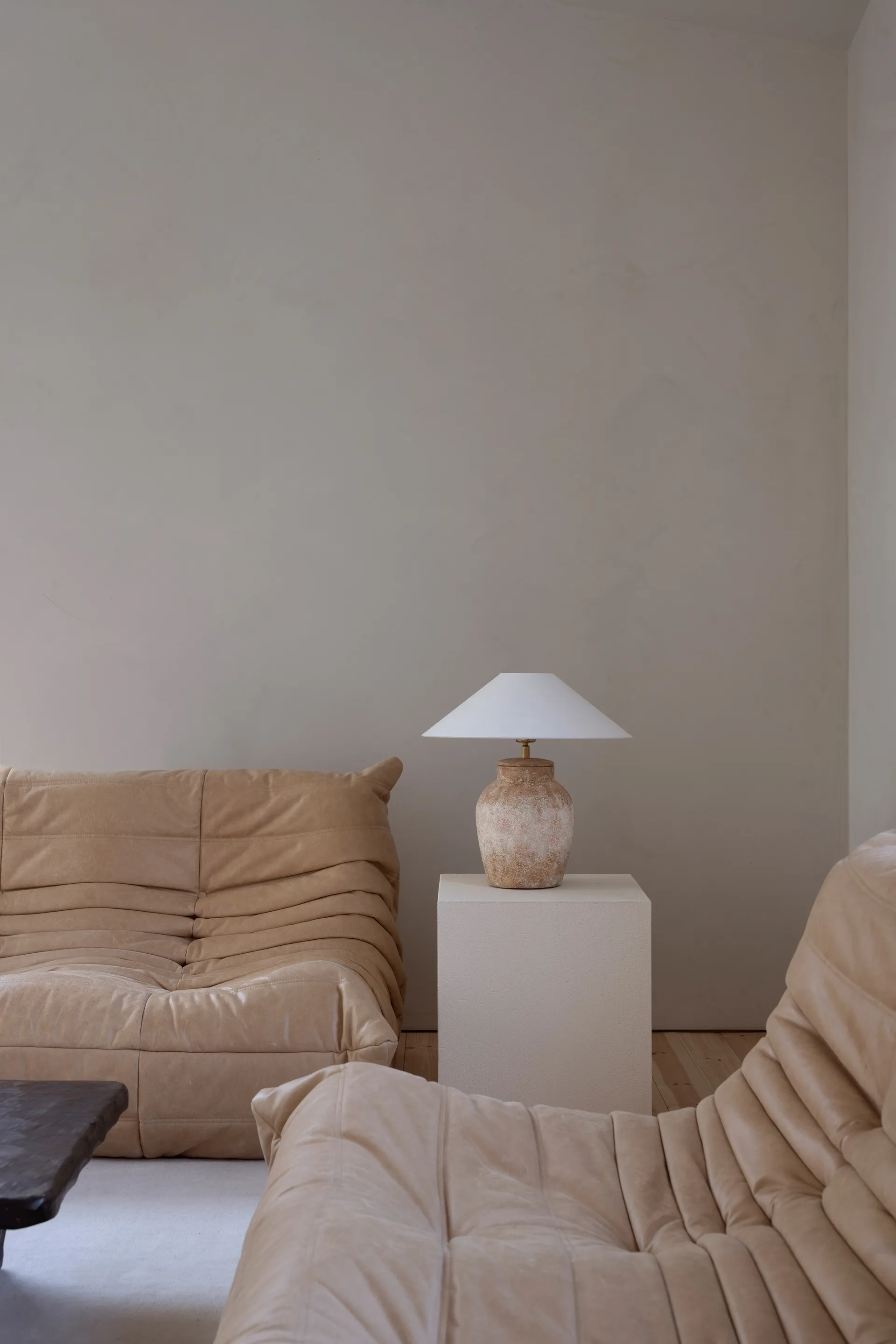 Abat-jour Basic flat Ø42 cm, White Watt & Veke