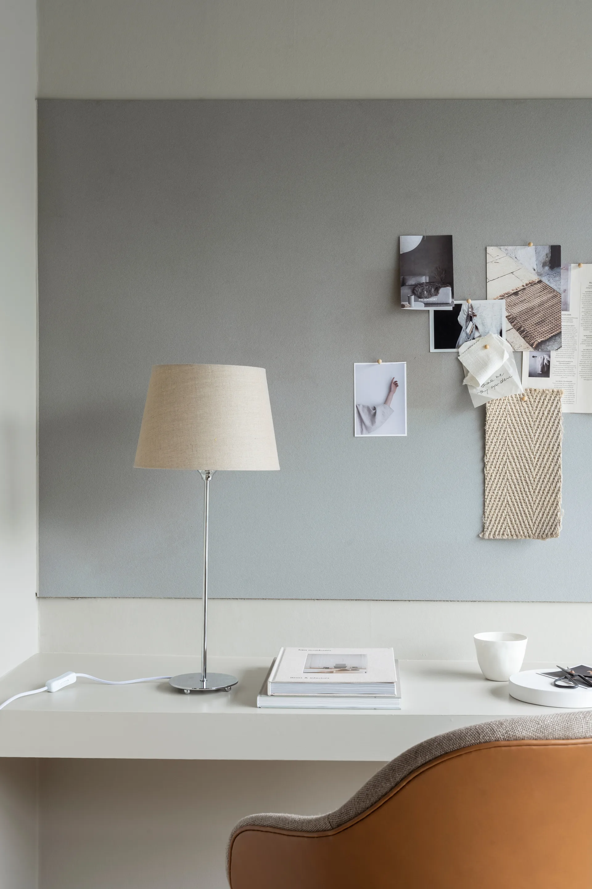 Abat-jour Basic Straight Ø26 cm, Natural Watt & Veke