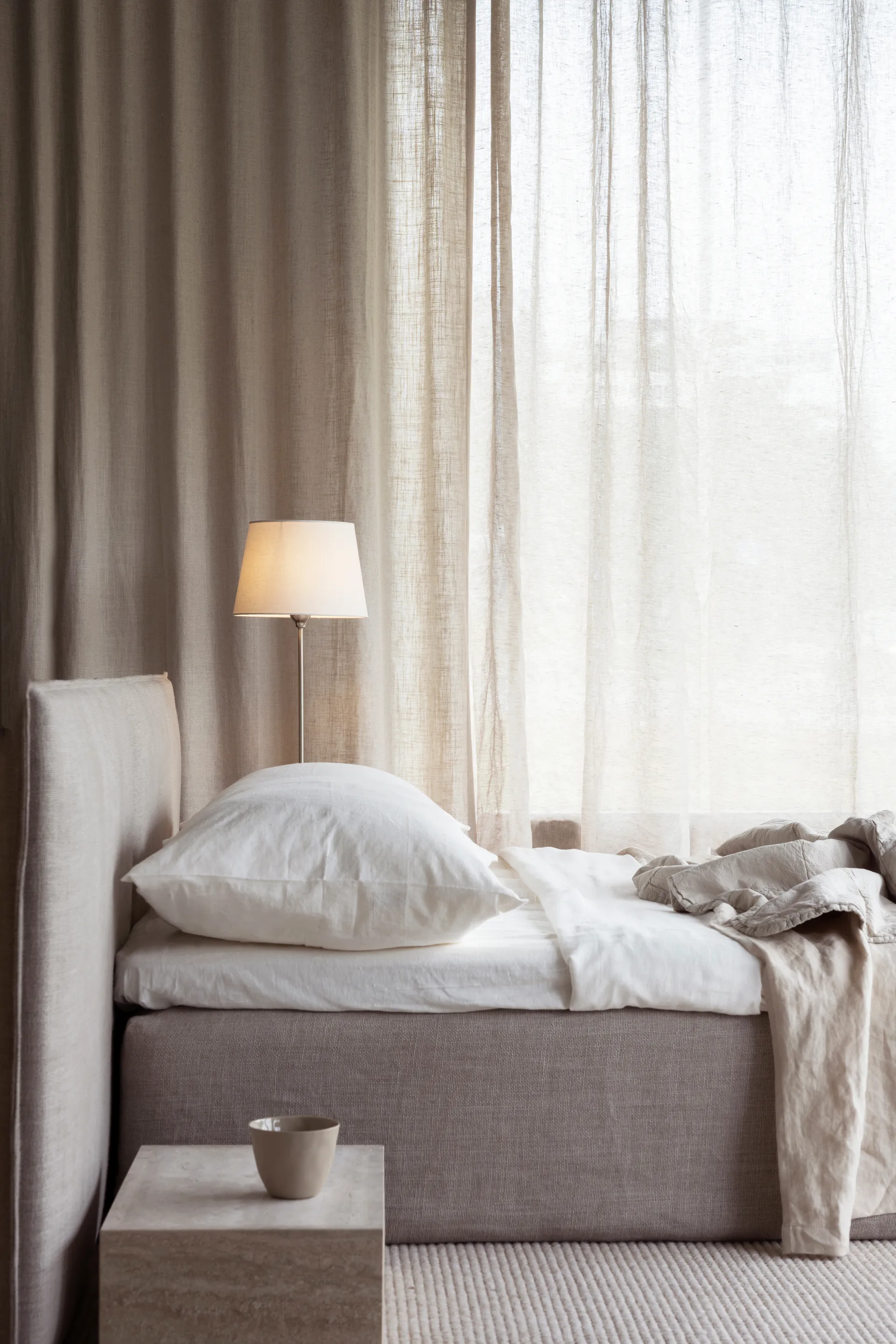 Abat-jour Basic Straight Ø26 cm, White Watt & Veke