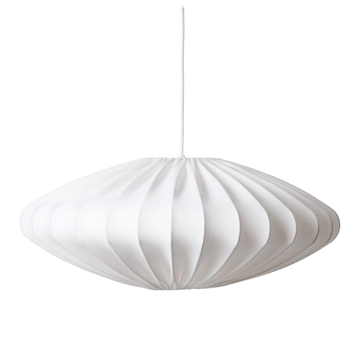 Abat-jour Ellipse 65 cm coton - Blanc - Watt & Veke