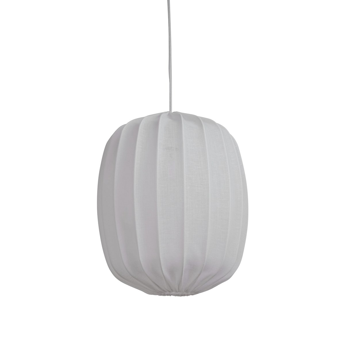 Watt & Veke Abat-jour Prisma o45 cm lin White | Design Scandinave | Suspensions & lustres | Blanc