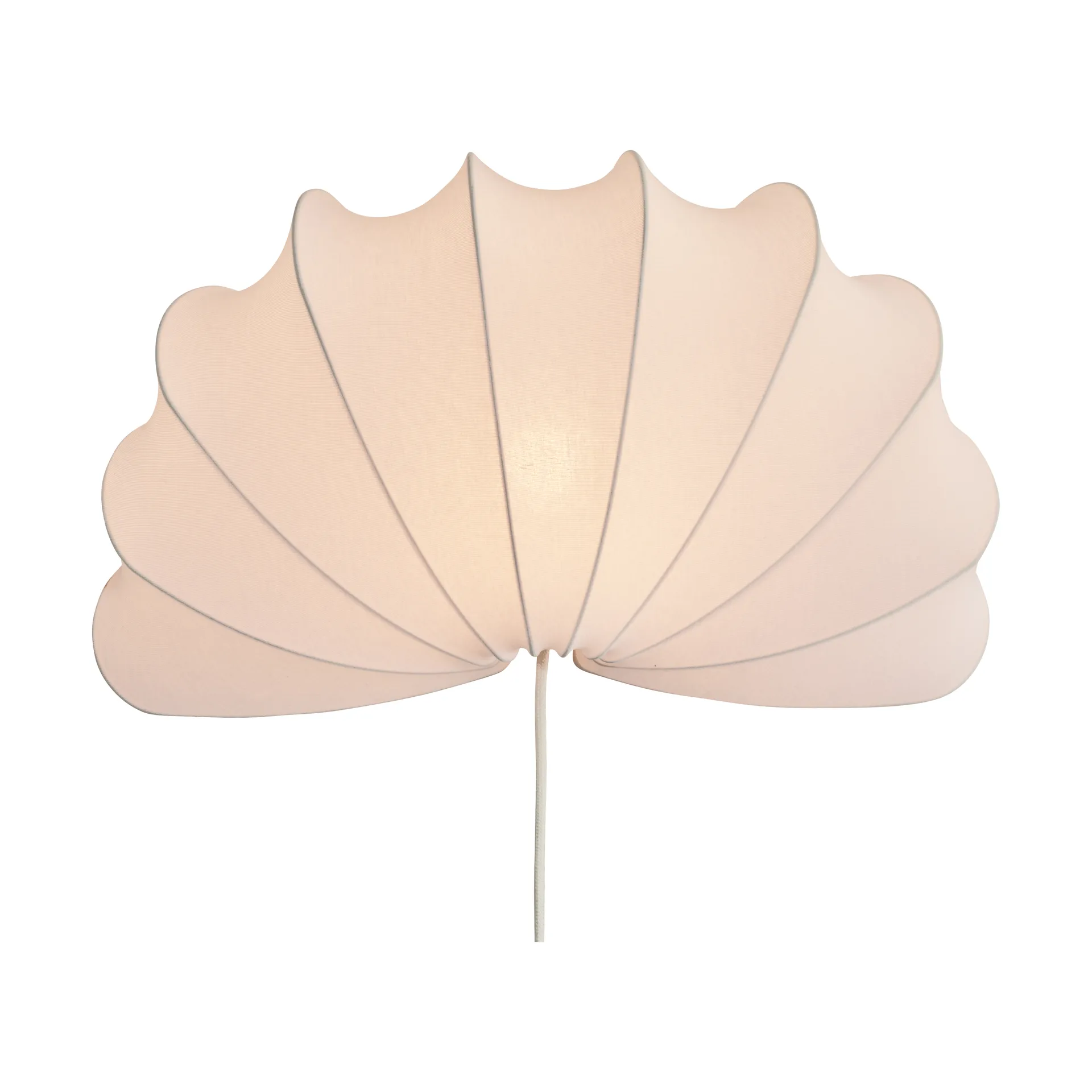 Applique Anna L 54 cm, White cotton Watt & Veke