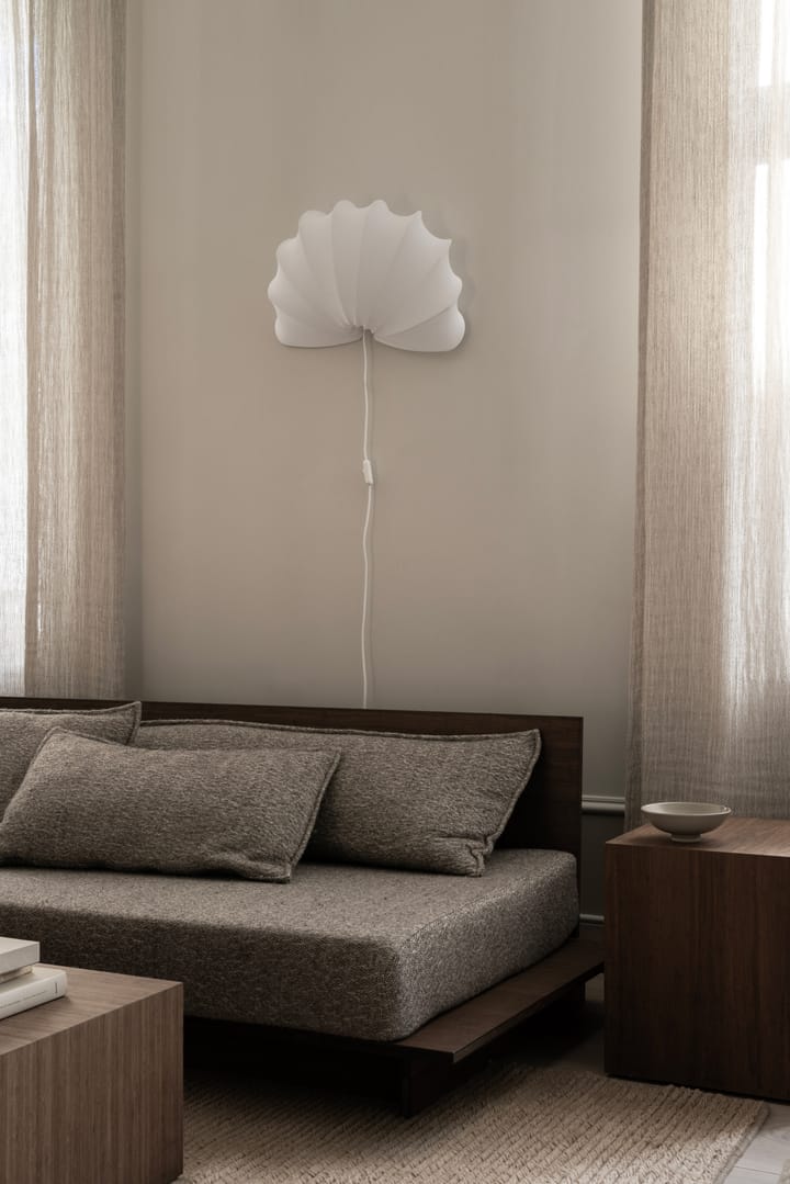 Applique Anna L 54 cm, White cotton Watt & Veke