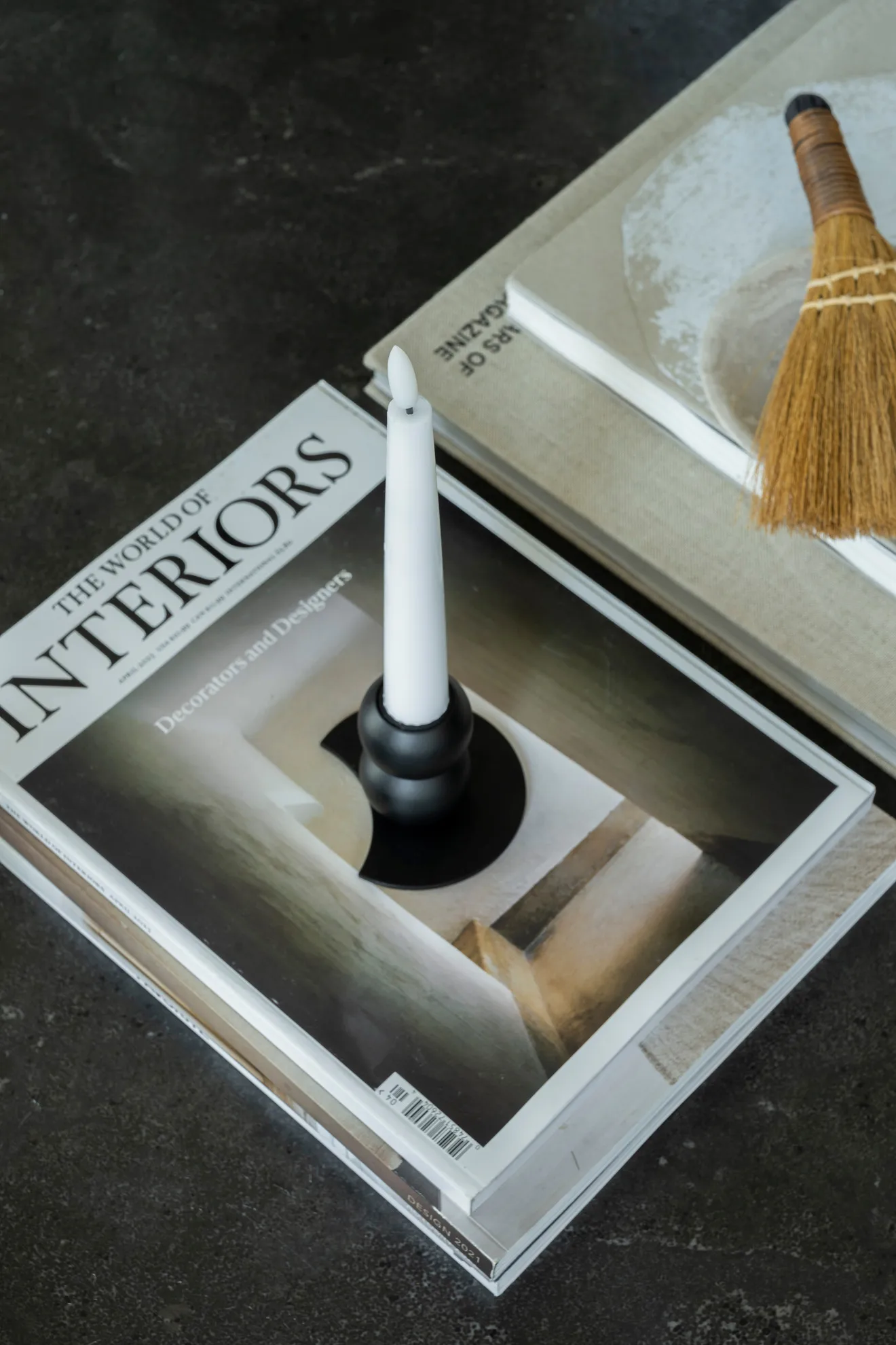 Bougeoir combinable Lykke incluant 5 lampes LED, Black Watt & Veke