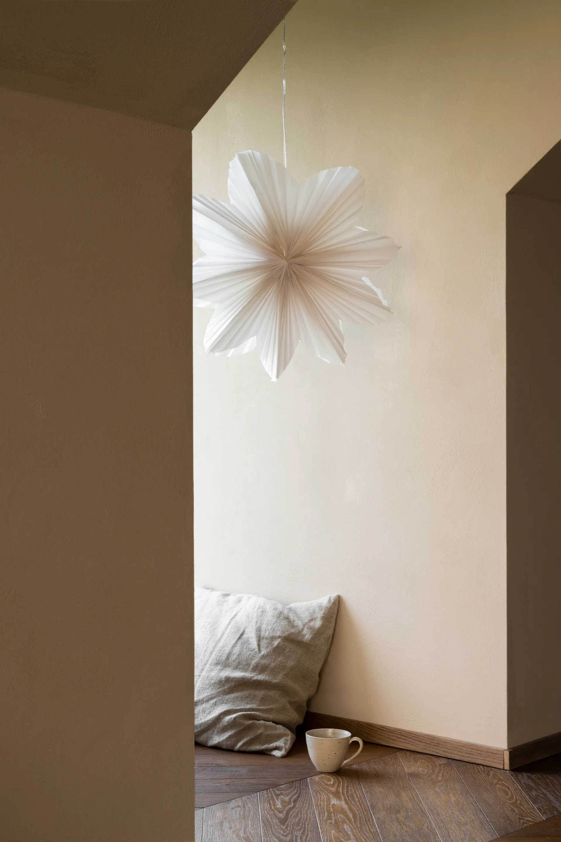 Étoile de l'Avent Daisy Ø 60 cm, Blanc Watt & Veke