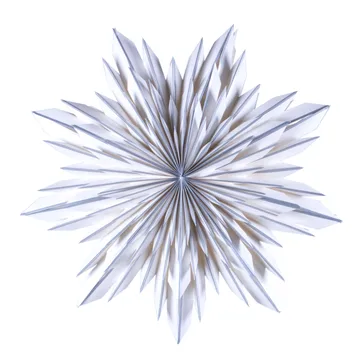 Etoile de l'avent Elsa 60 cm - Argenté-blanc - Watt & Veke