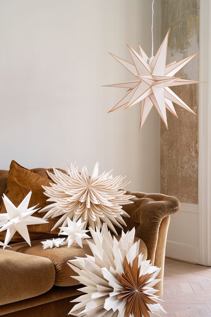 Etoile de l'avent Lovisa Ø50 cm, Blanc-doré Watt & Veke