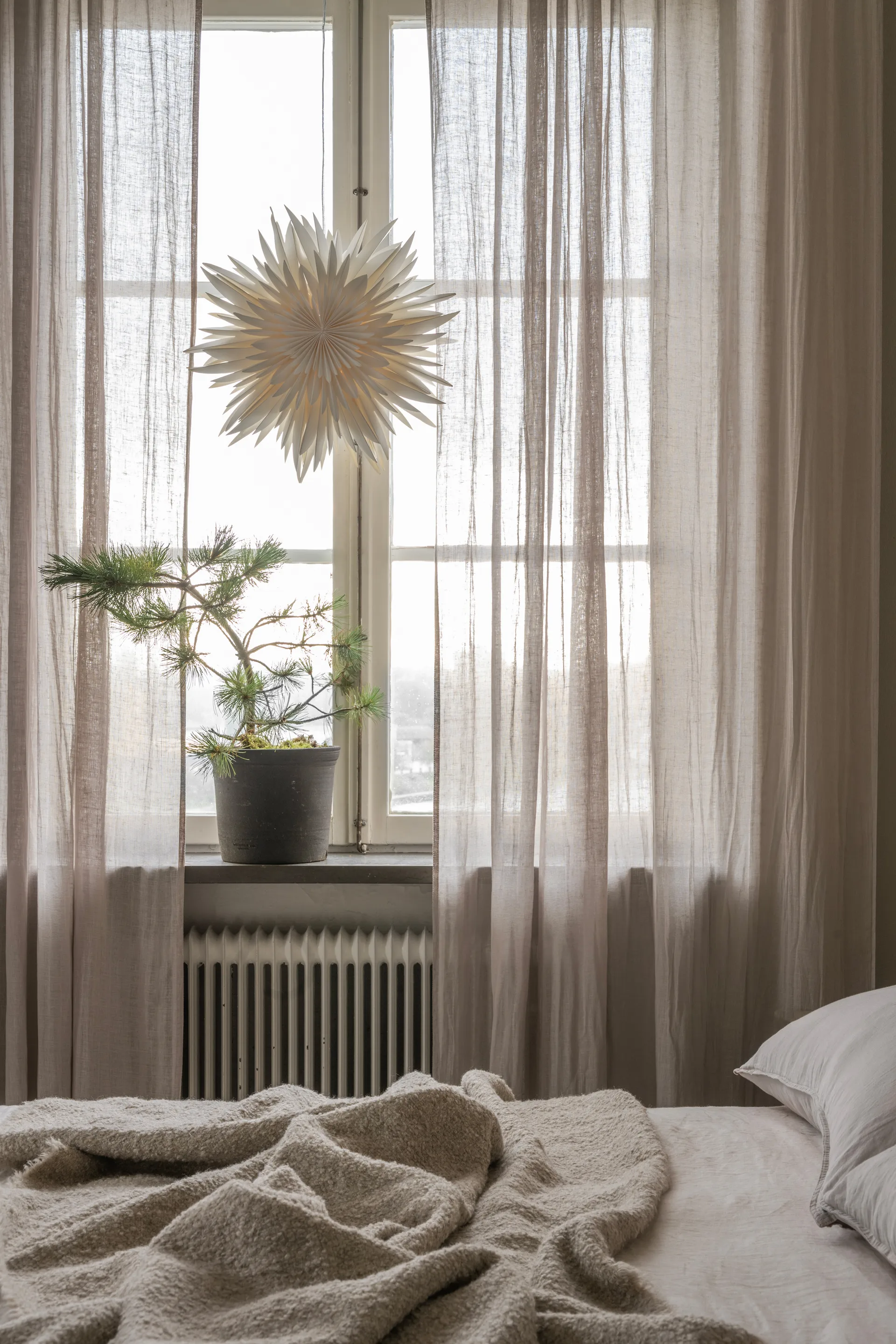 Étoile de l'avent Maja Ø50 cm, White Watt & Veke