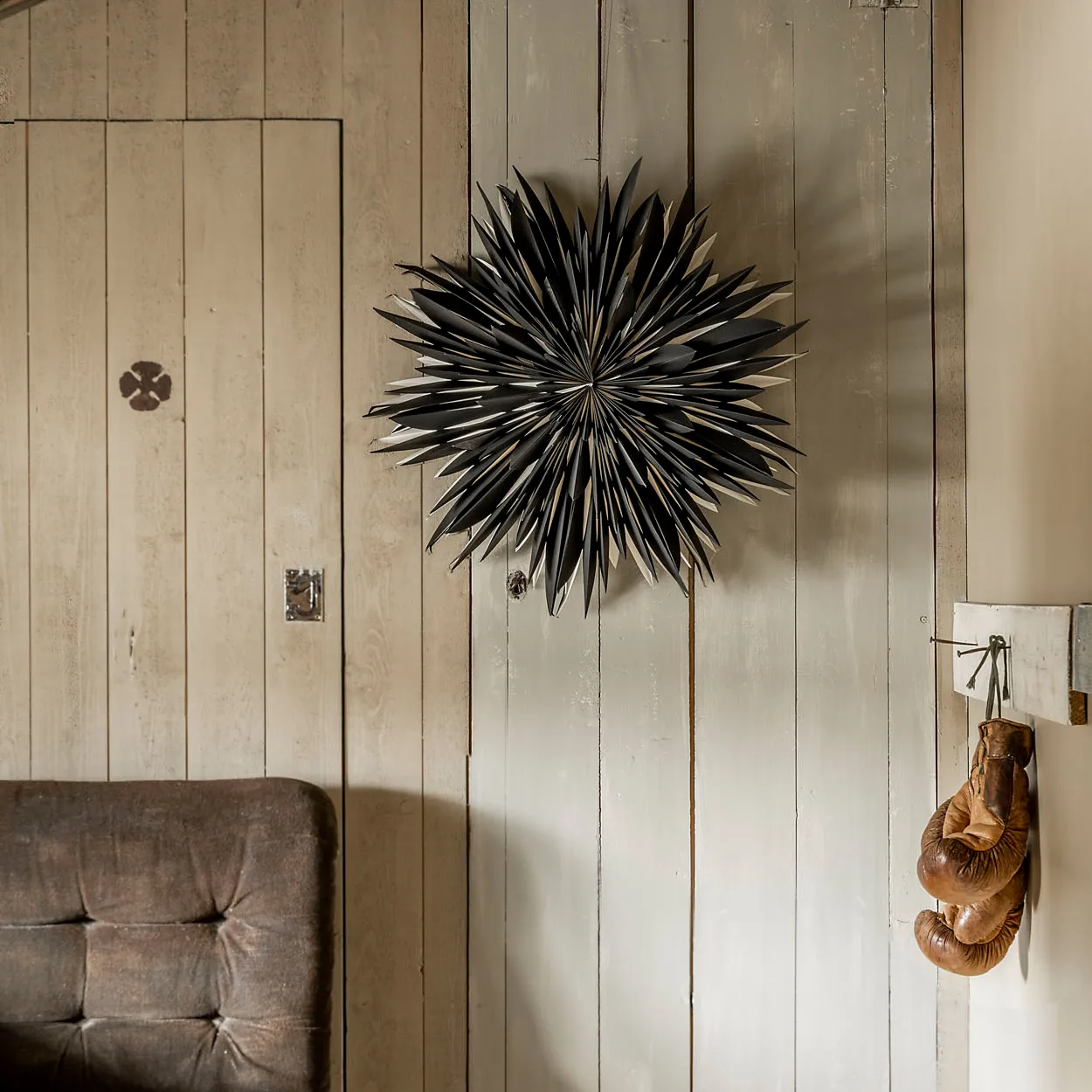 Etoile de l'avent Maja Ø60 cm, Noir Watt & Veke