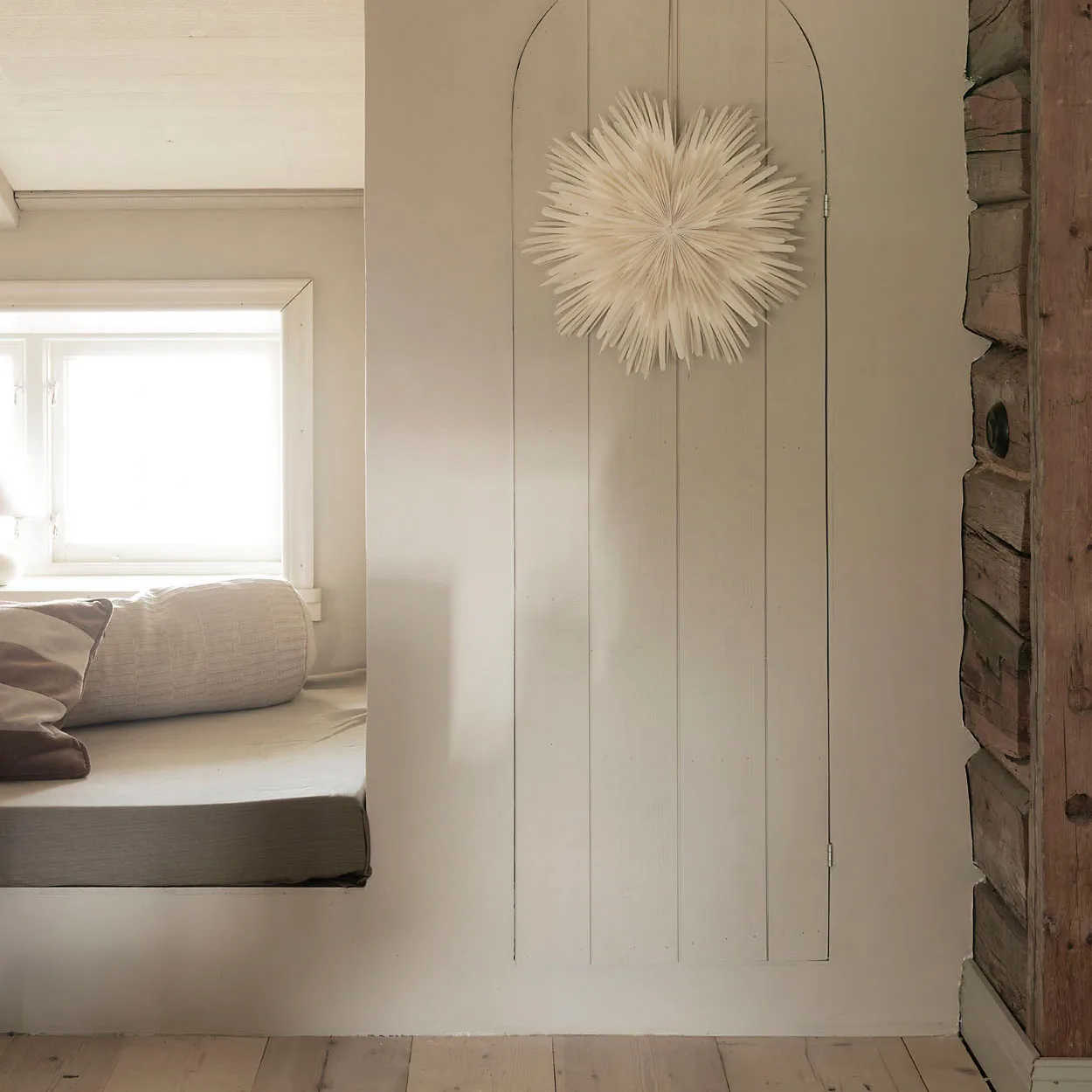 Etoile de l'avent Molly Ø44 cm, Blanc Watt & Veke