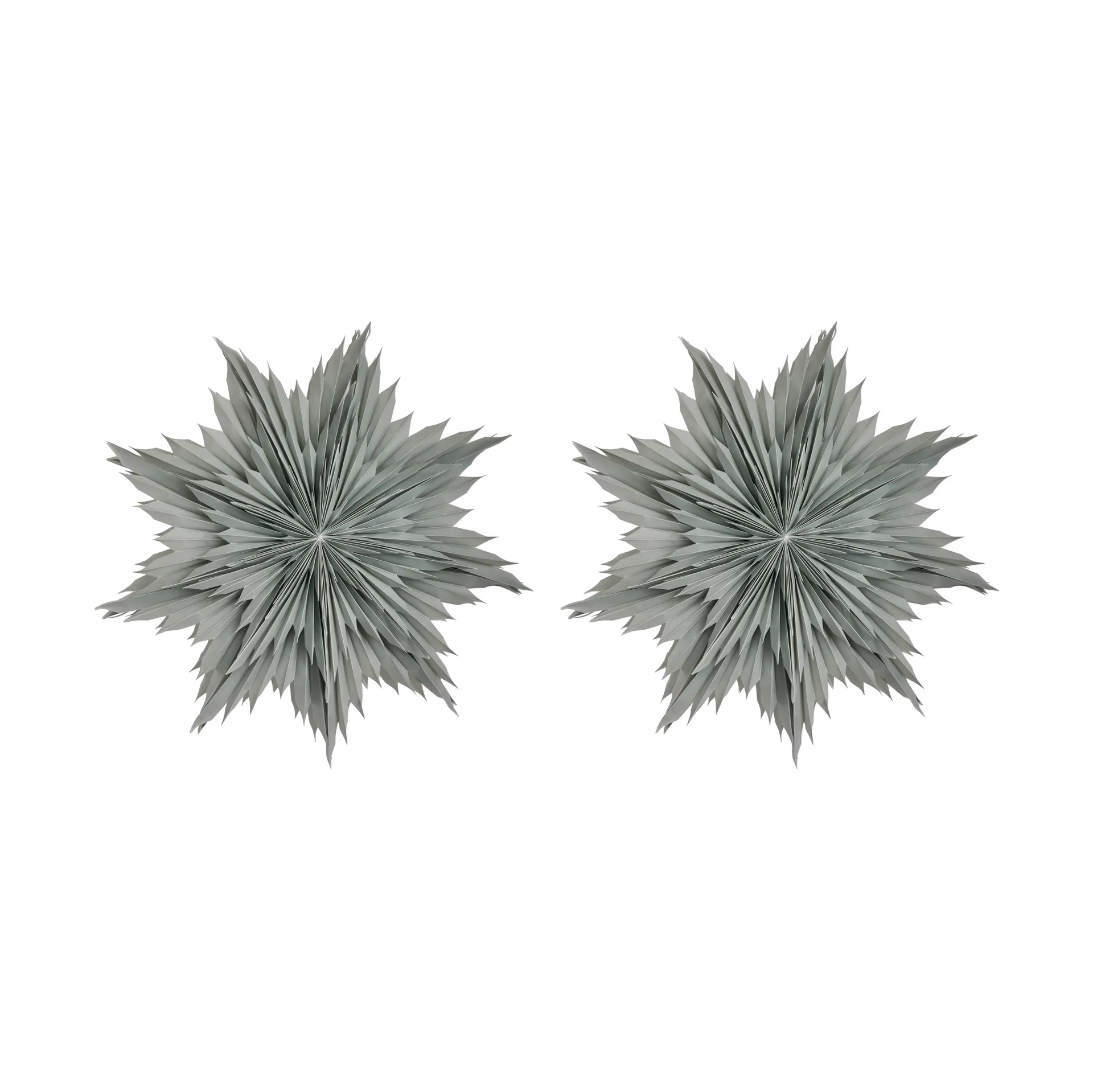 Étoile de l'Avent Oslo Ø80 cm lot de 2 - Gris,  Watt & Veke