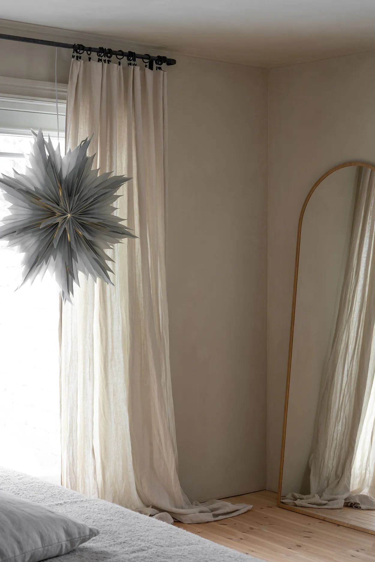 Étoile de l'Avent Oslo Ø80 cm lot de 2 - Gris,  Watt & Veke