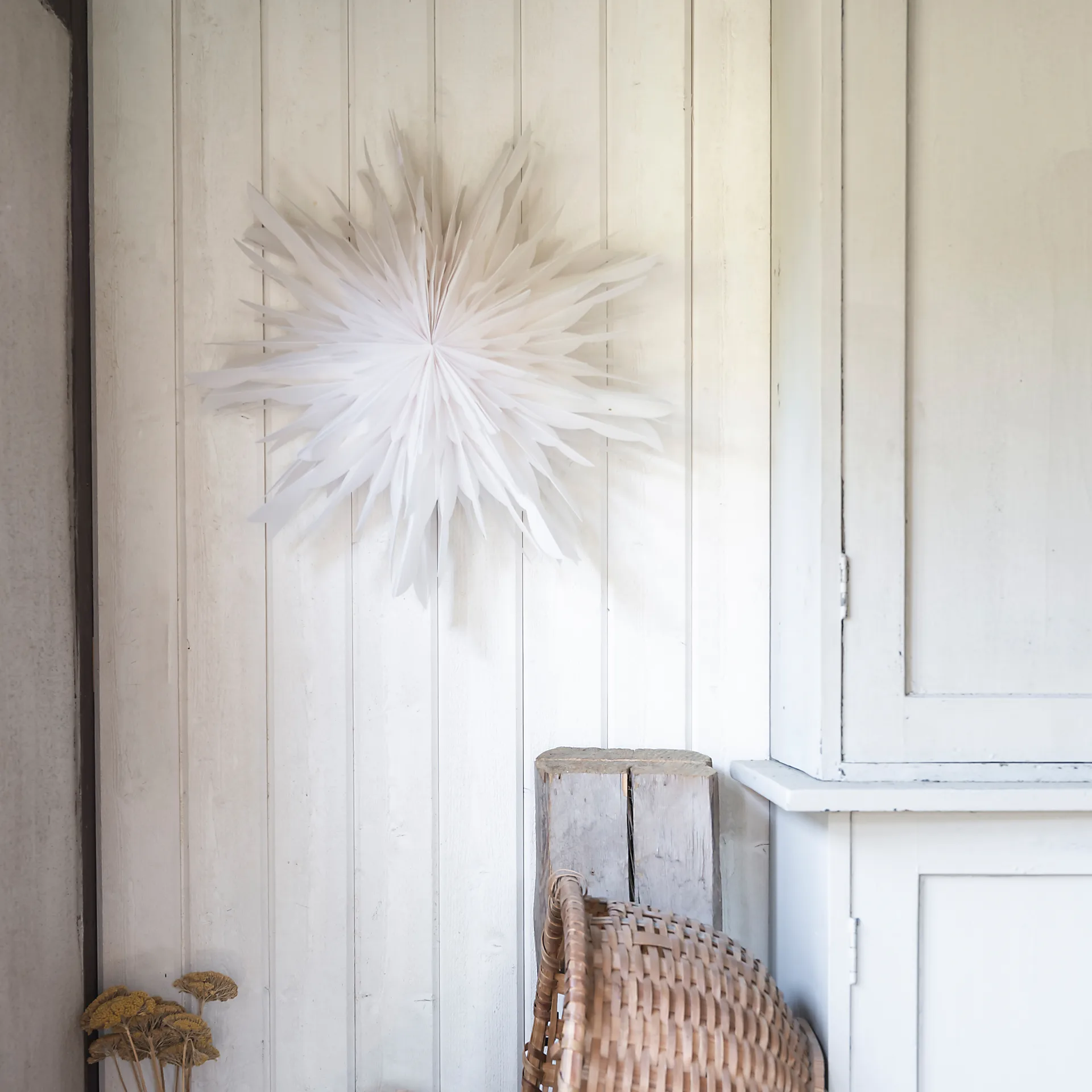 Etoile de l'avent Reykjavik 60 cm, Blanc Watt & Veke