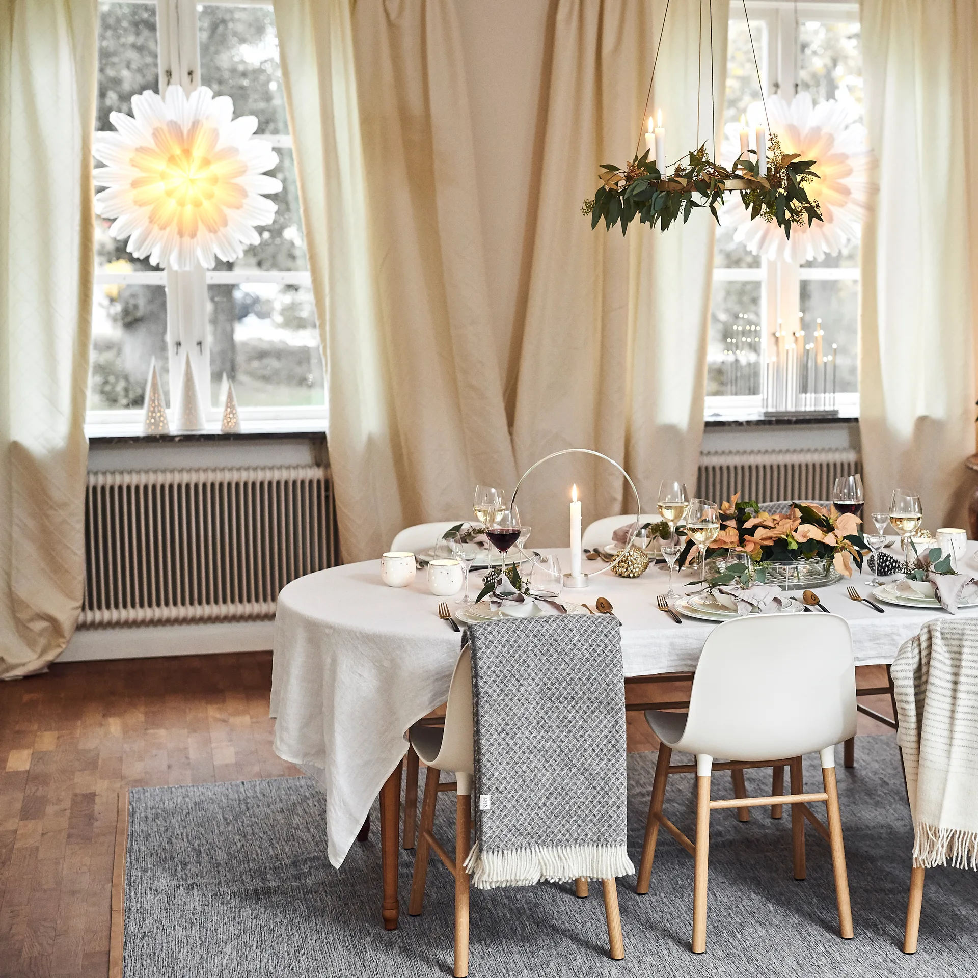 Étoile de l'Avent Snöblomma, 68 cm Watt & Veke