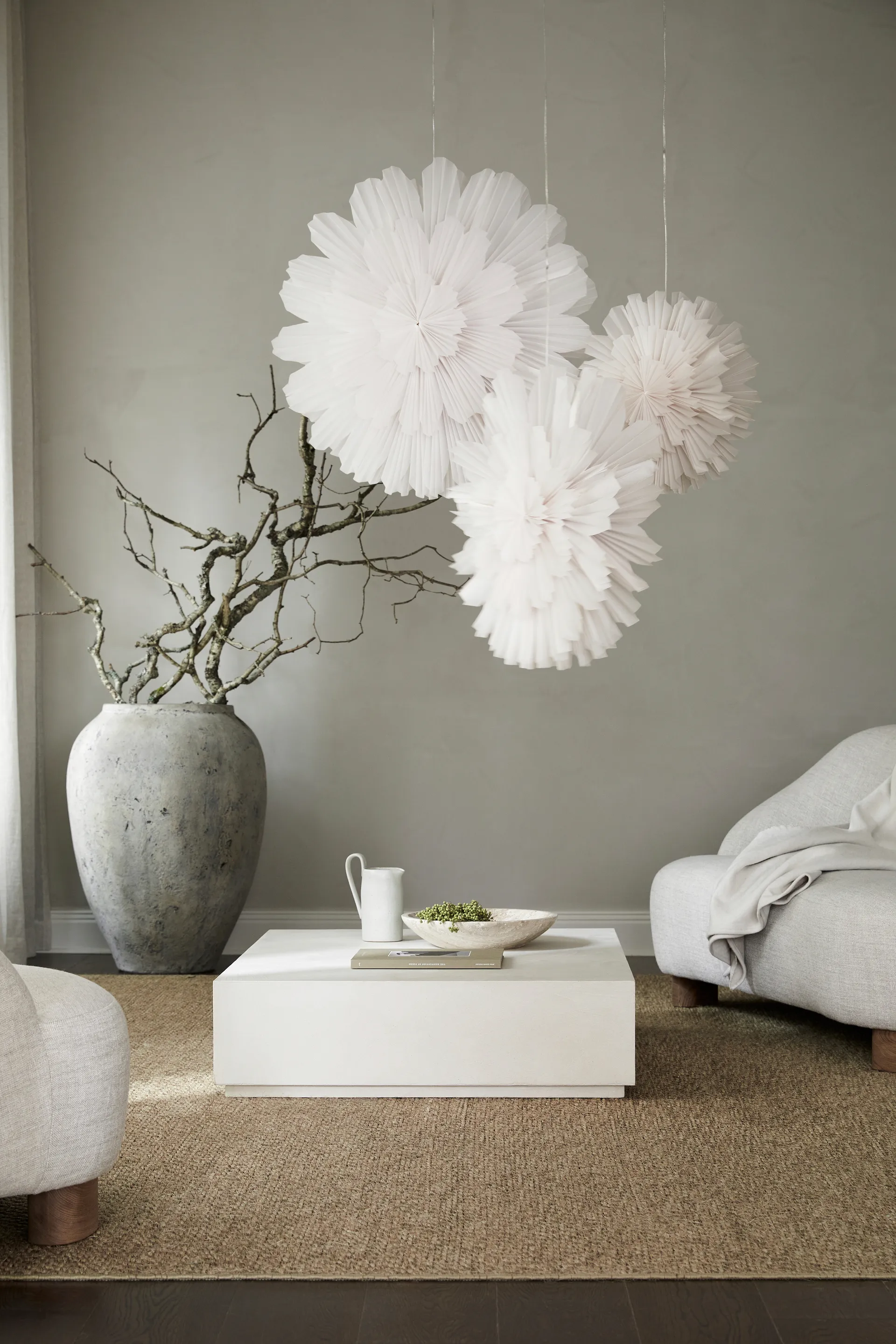 Étoile de l'Avent Snöblomma, Ø80 cm Watt & Veke