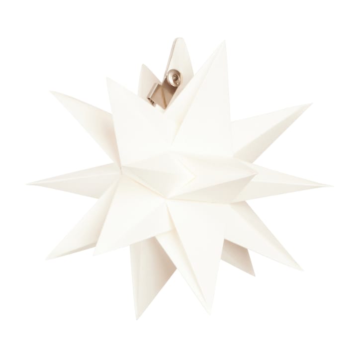 Etoile de l'avent Sputnik Ø15 cm, Blanc Watt & Veke