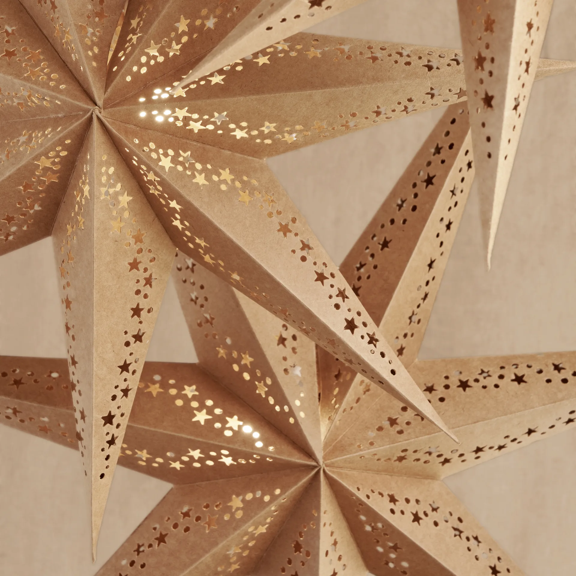 Etoile de l'avent Vintergatan 44 cm, Nature Watt & Veke