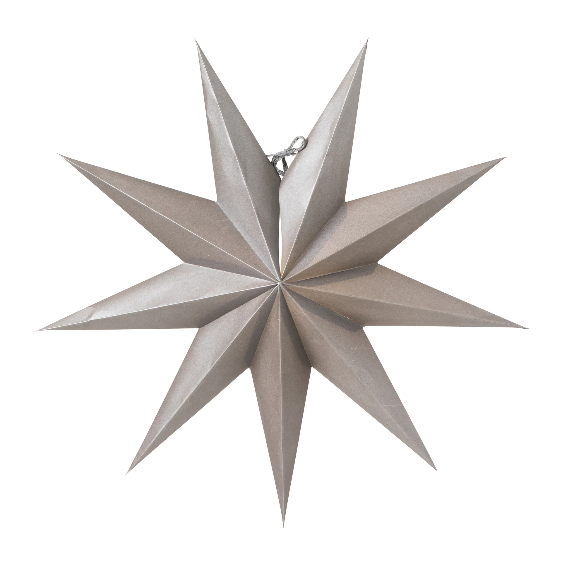 Étoile de Noël Boris 50 cm, Gris foncé Watt & Veke