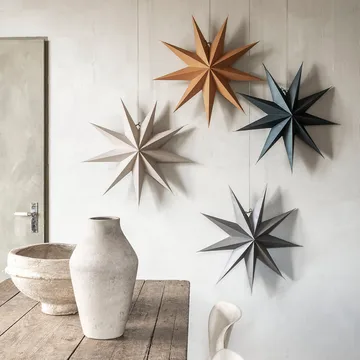 Étoile de Noël Boris 70 cm - Gris foncé - Watt & Veke