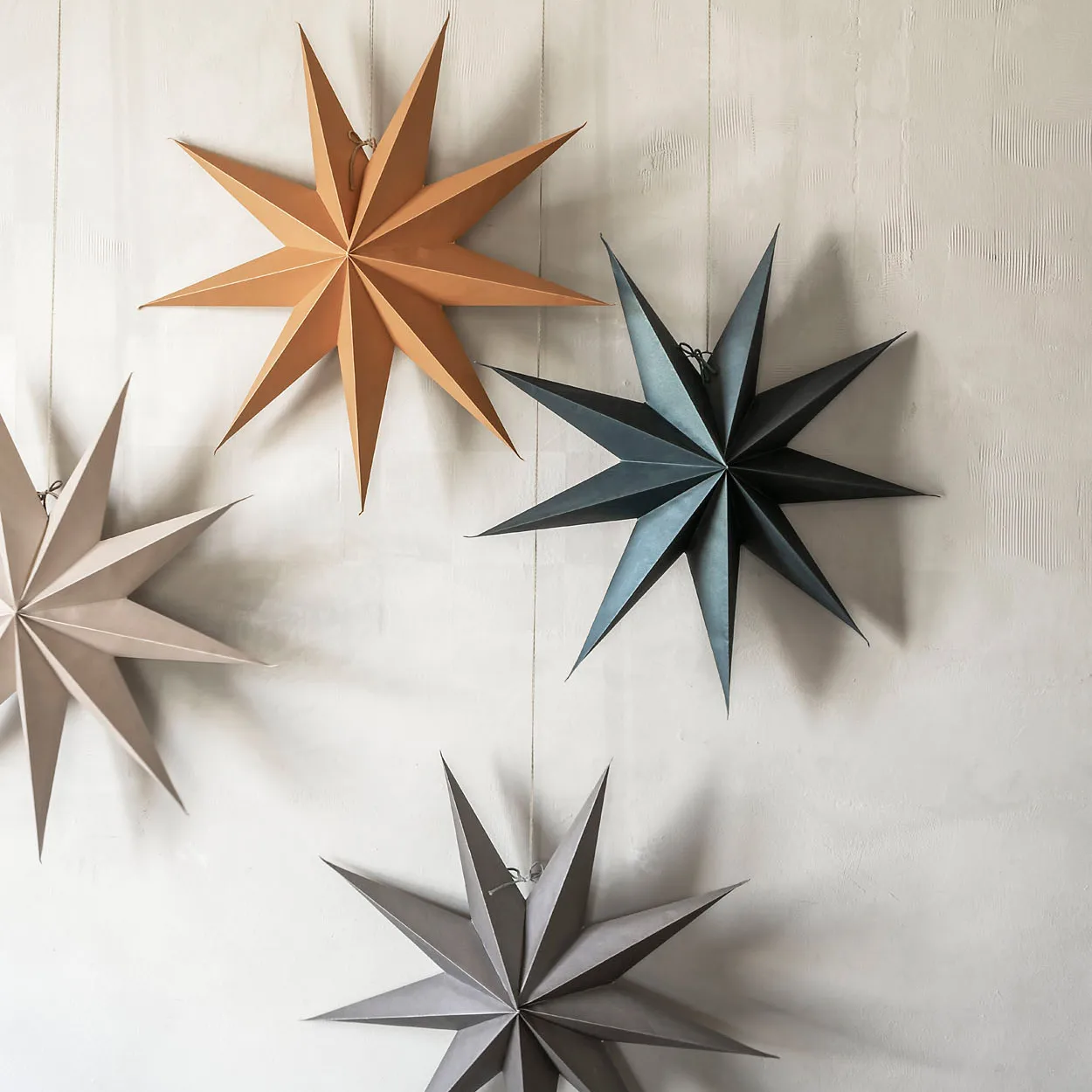 Étoile de Noël Boris 70 cm, Petrolium Watt & Veke