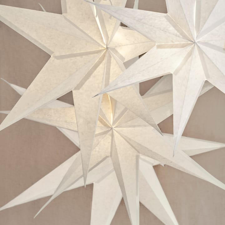 Étoile de Noël Greta blanc - 80 cm - Watt & Veke