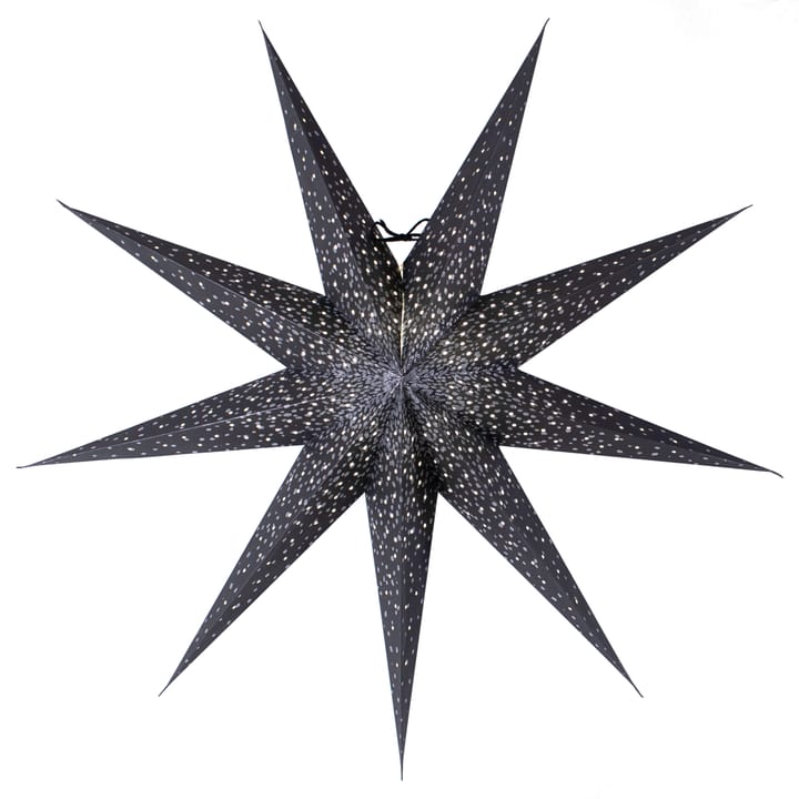 Étoile de Noël Lisa 80 cm - Noir-argent - Watt & Veke