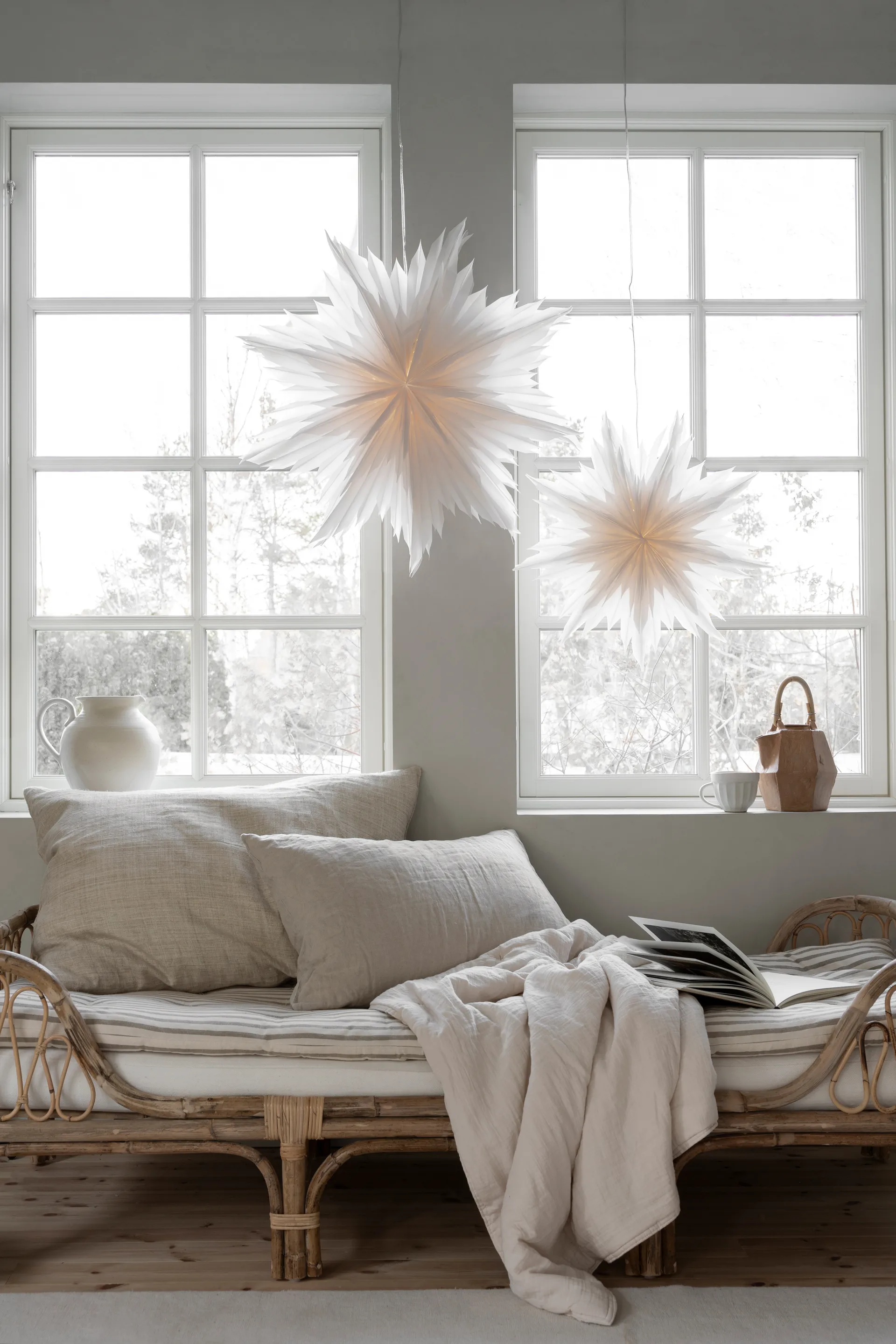 Etoile de Noël Oslo Ø60cm, Blanc Watt & Veke