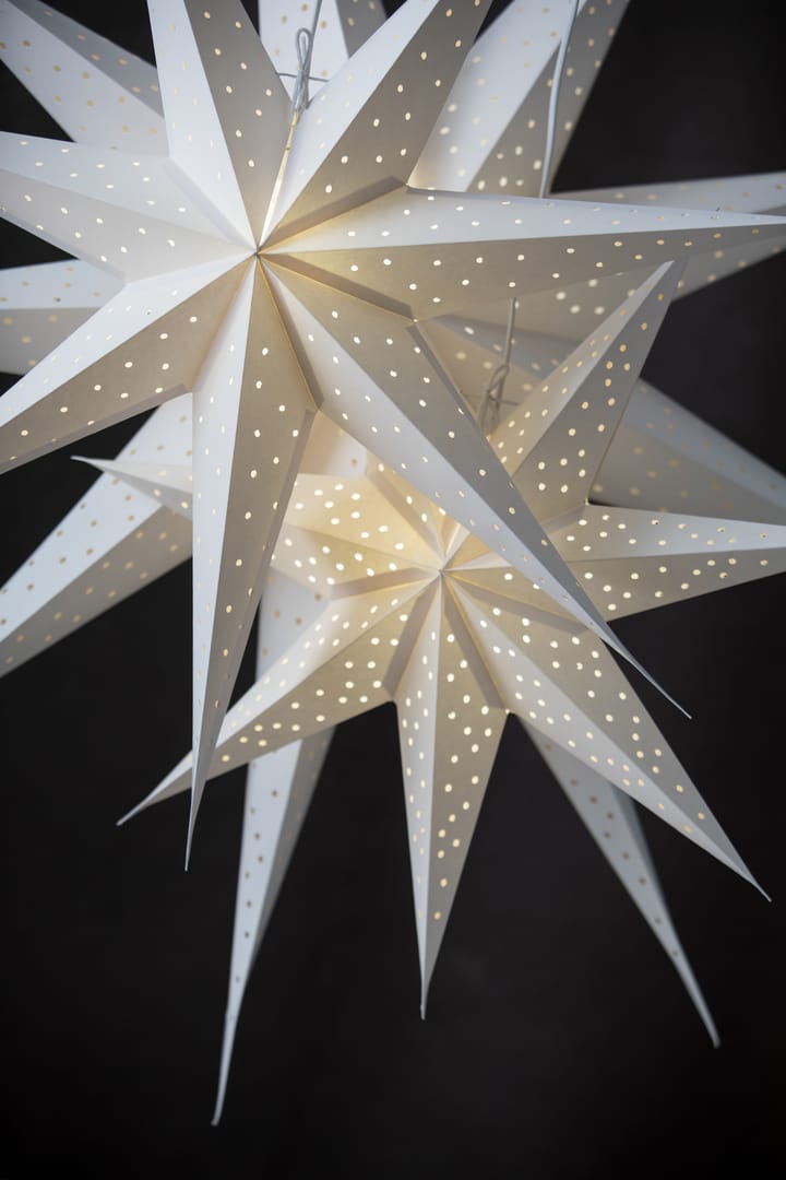 Étoile de Noël Stella blanc, 80 cm Watt & Veke