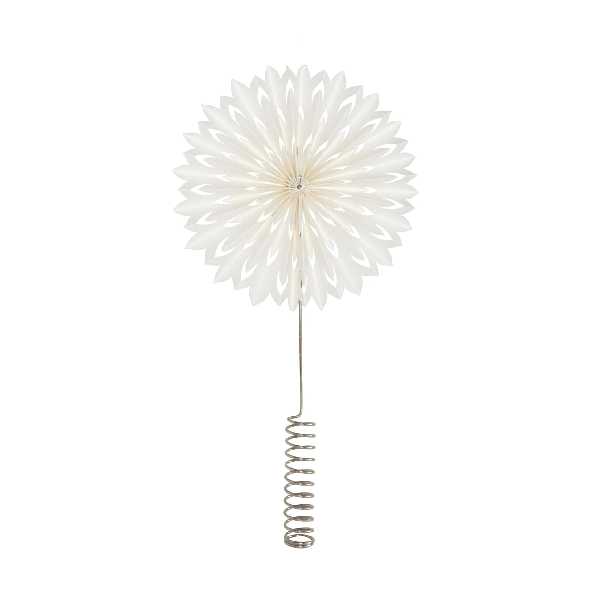 Etoile de sapin Elvira 35 cm, Blanc Watt & Veke