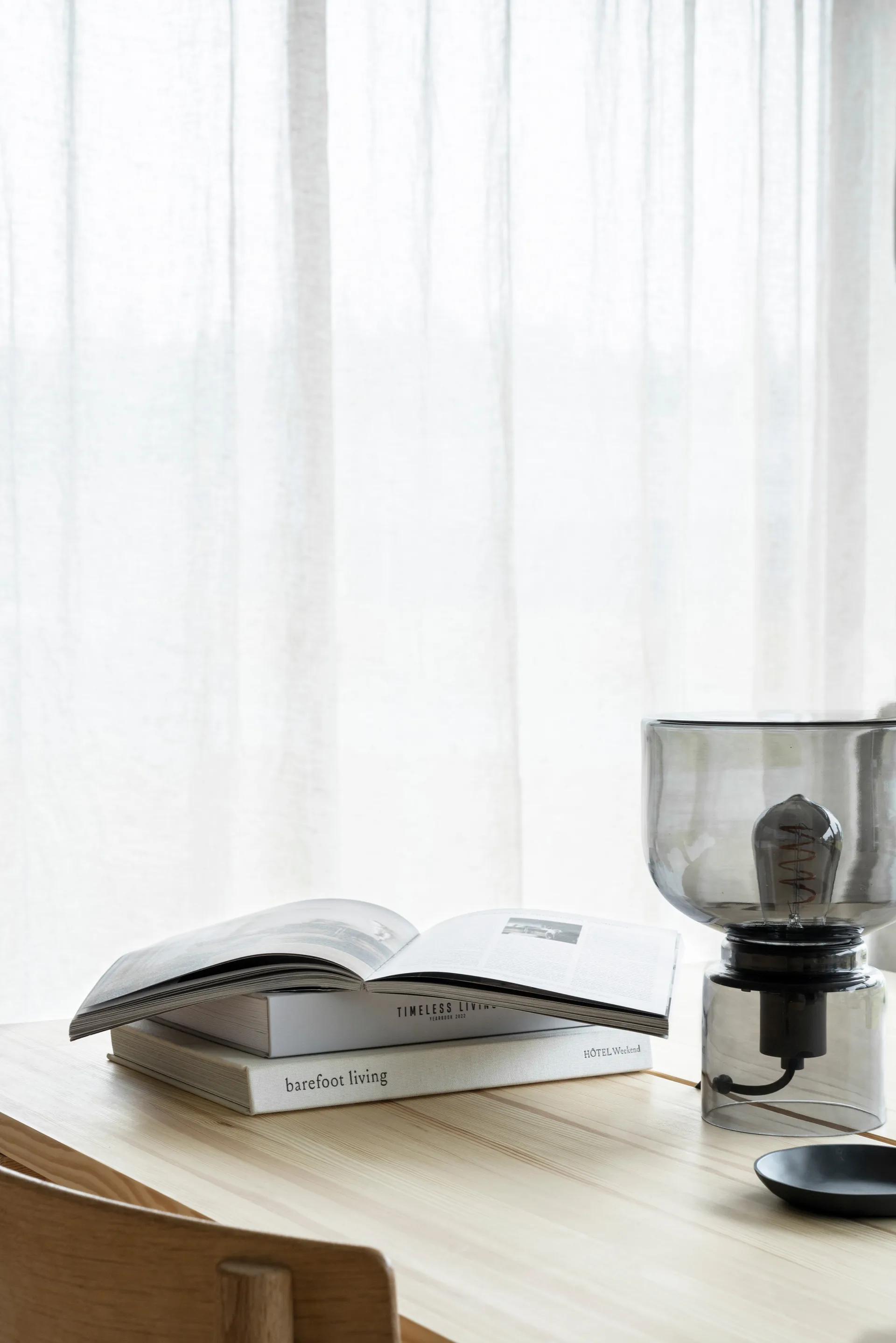 Lampe de table Grace, Smokey grey Watt & Veke