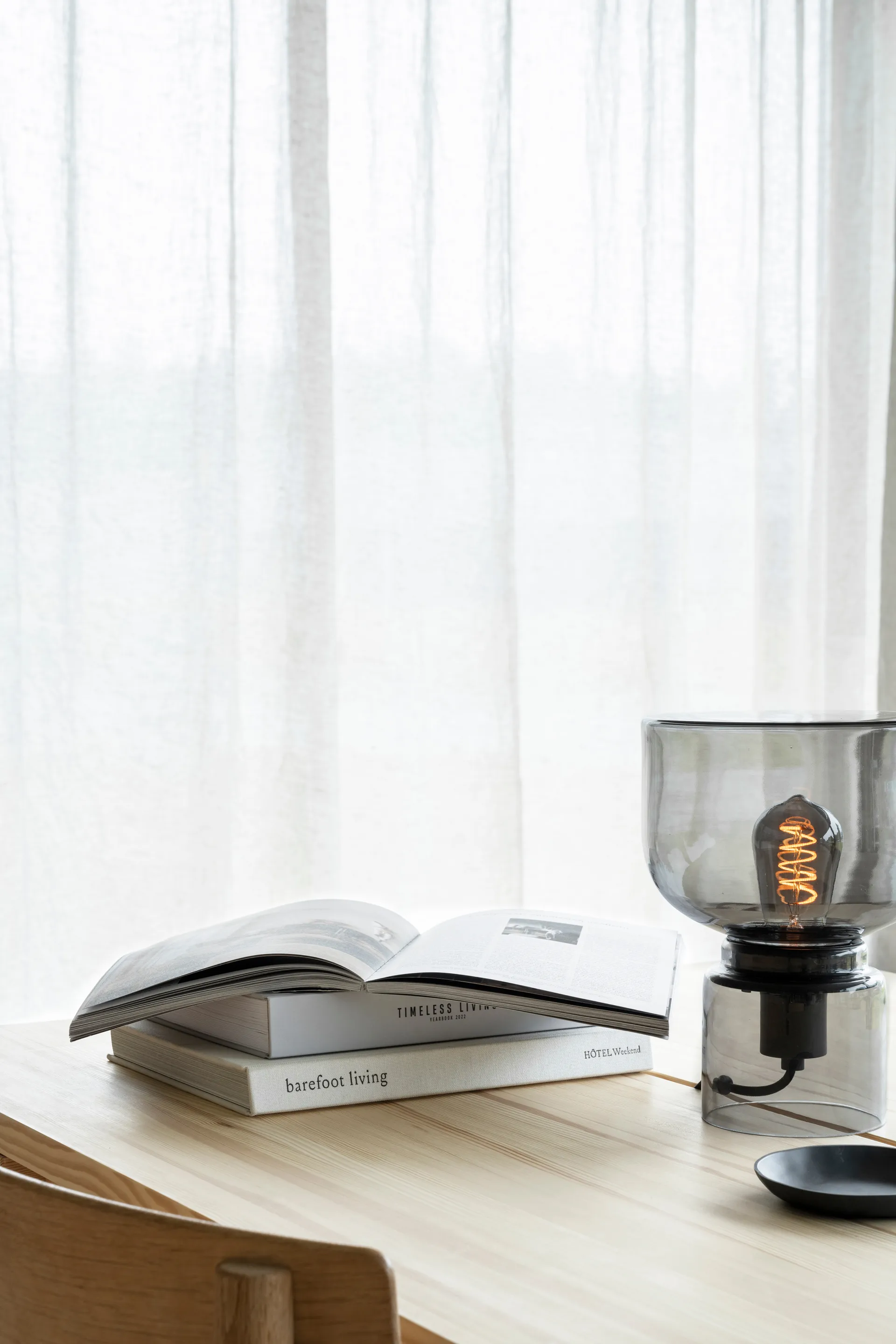 Lampe de table Grace, Smokey grey Watt & Veke