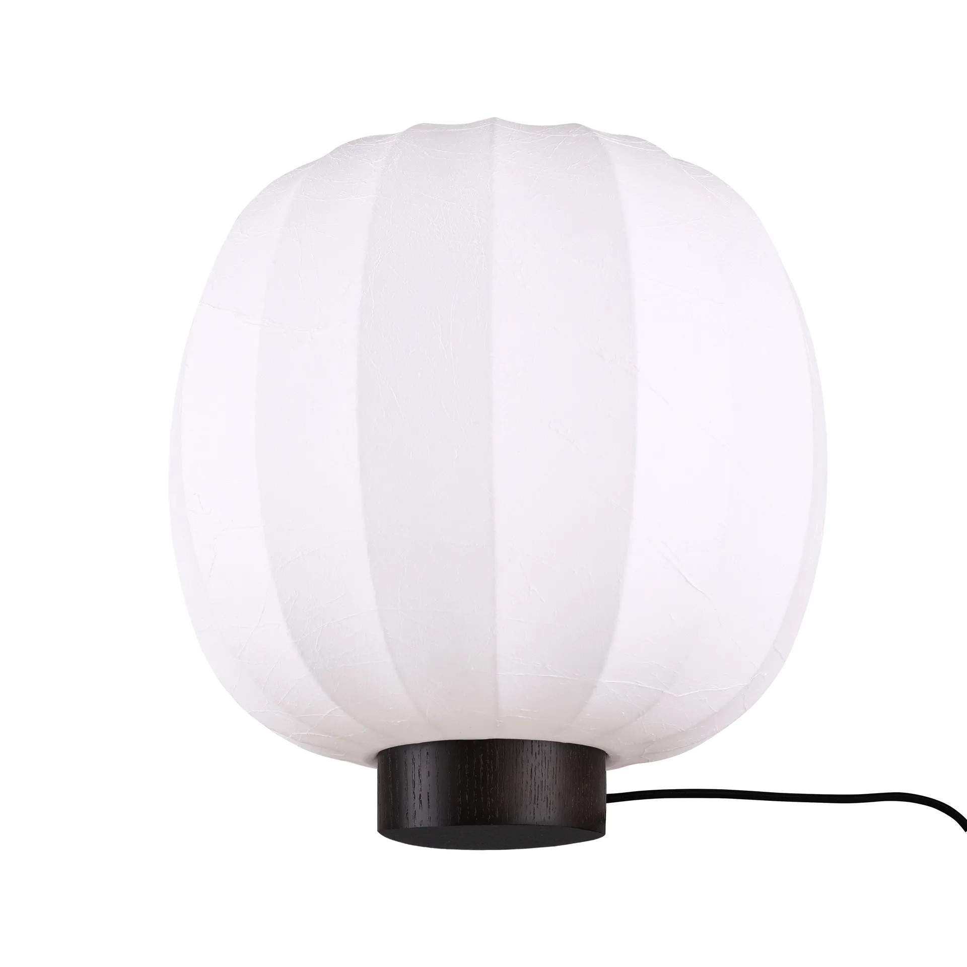 Lampe de table Lunari, White-Dark ash, Ø30x32 cm Watt & Veke