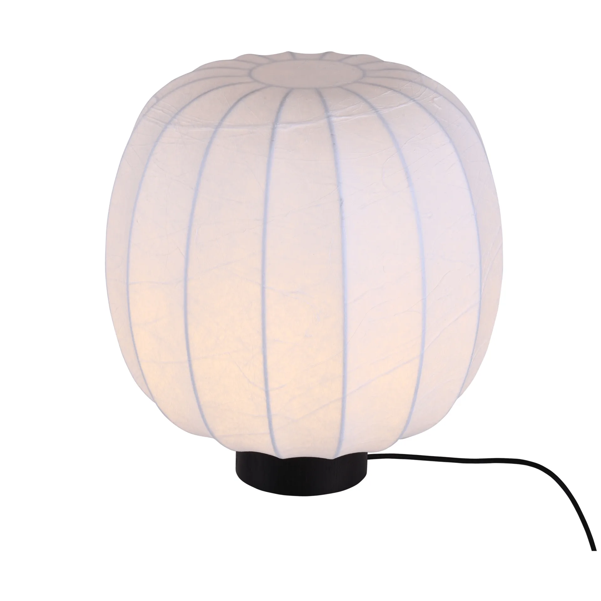 Lampe de table Lunari, White-Dark ash, Ø30x32 cm Watt & Veke